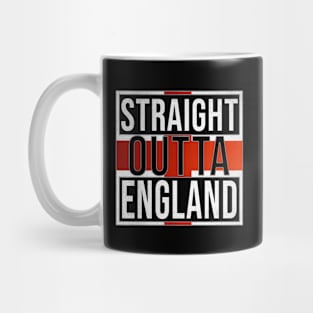 Straight Outta England - Gift for England With Roots From English Mug